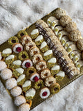 Pistachio cookie tray